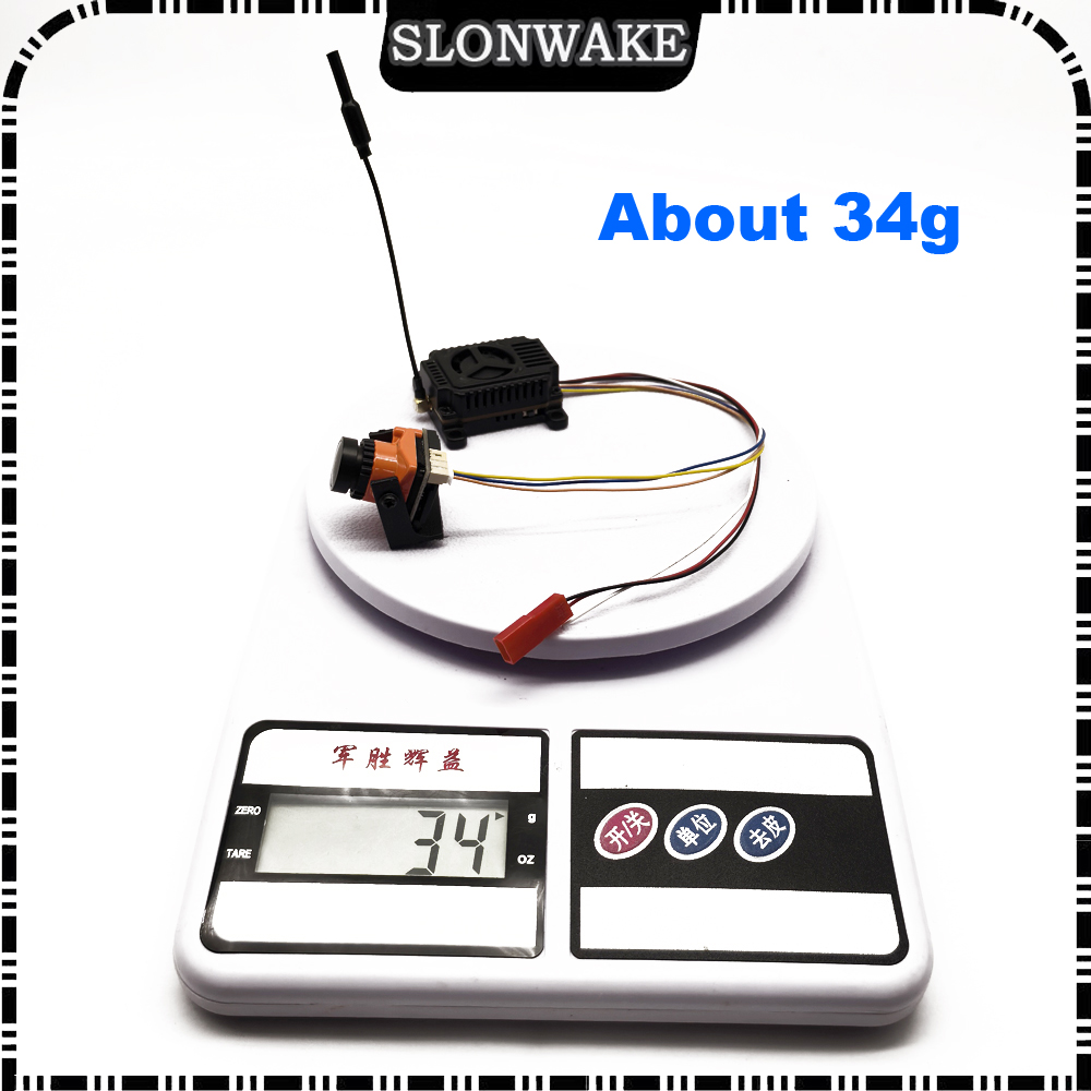 Ready to use 5.8G 48CH 4000mW  - đánh giá và giá Drone Racing Camera
