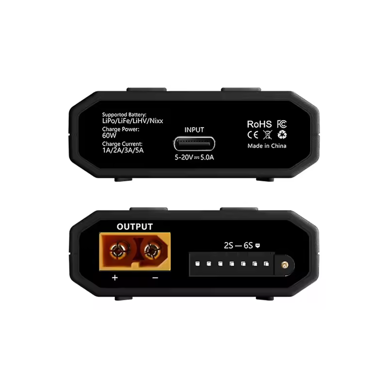 VoidFly 60W Battery Charger Li - đánh giá và giá Drone Racing Charger